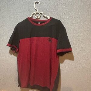 NFINITY Black and Red Short Sleeve Tee